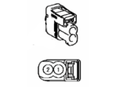 Lexus 90980-11246 Housing, Connector F