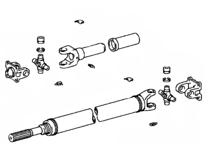 Lexus 37110-6A650 Shaft Assy, Propeller