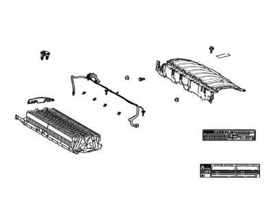 2020 Lexus ES350 Car Batteries - G9510-33101