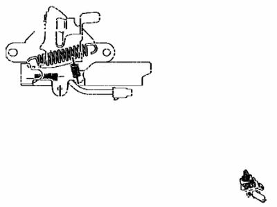 2020 Lexus ES300h Hood Latch - 53510-33491