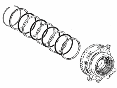 Lexus 35704-33060 Gear Sub-Assembly, Count