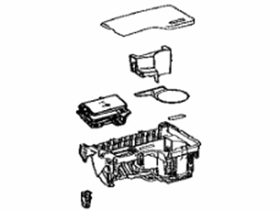 Lexus 58804-33B20-F0 Panel Sub-Assembly, Cons