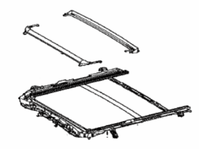 Lexus 63203-33240 Housing Sub-Assembly, Sl