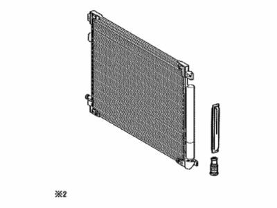 Lexus ES300h A/C Condenser - 884A0-33060