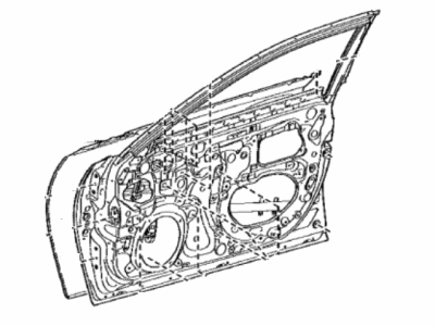 Lexus 67002-33270 Panel Sub-Assy, FR D