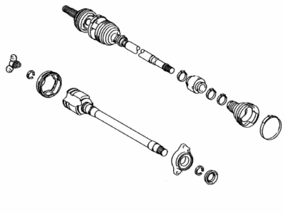 2019 Lexus ES300h Axle Shaft - 43410-33370