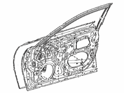 Lexus 67001-33270 Panel Sub-Assembly, Door