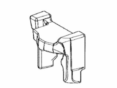 Lexus 74473-33010 SPACER, Battery, NO.