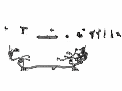 Lexus 82111-3TA31 Wire, Engine Room Ma