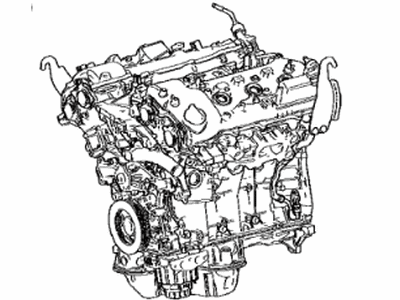 Lexus 19000-25240 Engine Assy, Partial