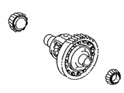 2021 Lexus ES300h Differential - 41300-48030