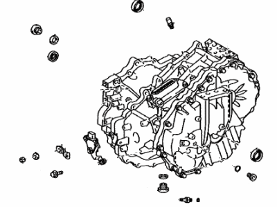 Lexus 30900-33060 TRANSAXLE Assembly, HYBR