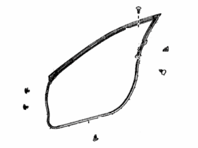 Lexus ES300h Door Seal - 67862-33140