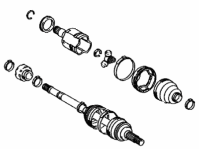 2020 Lexus ES300h Axle Shaft - 43420-33350