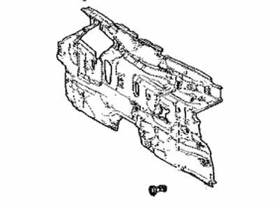 Lexus 55210-33320 INSULATOR Assembly, Dash