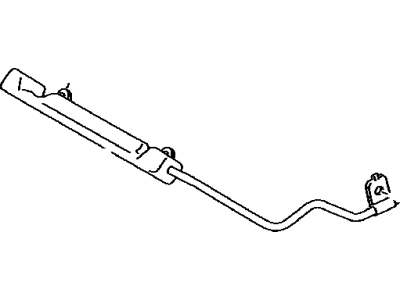 Lexus 23814-37061 Pipe, Fuel Delivery