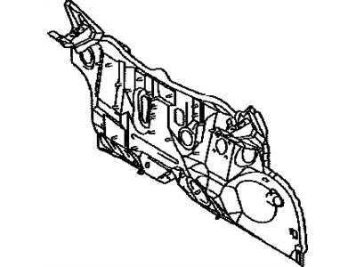 Lexus 55101-12B60 Panel Sub-Assy, Dash