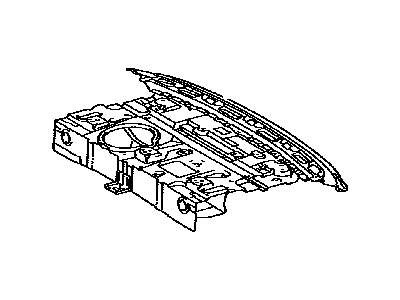 Lexus 64101-75020 Panel Sub-Assy, Upper Back