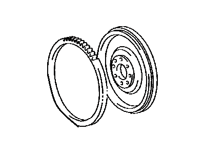 Lexus HS250h Flywheel - 13405-28050