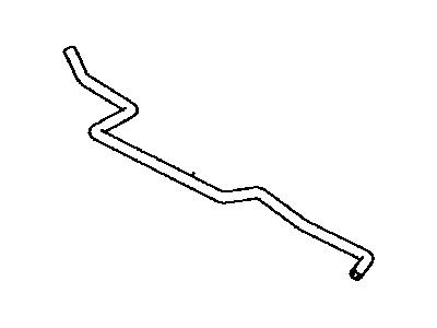 2010 Lexus HS250h Coolant Reservoir Hose - 16267-28120