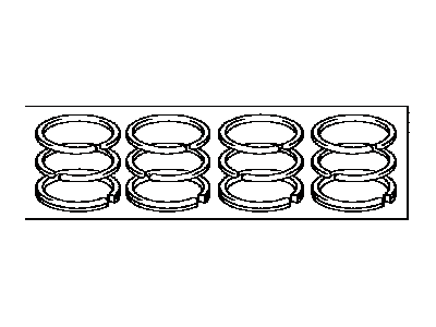 Lexus 13011-28161 Ring Set, Piston