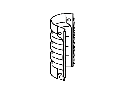 Lexus 25586-28110 Insulator, Manifold Converter, NO.1