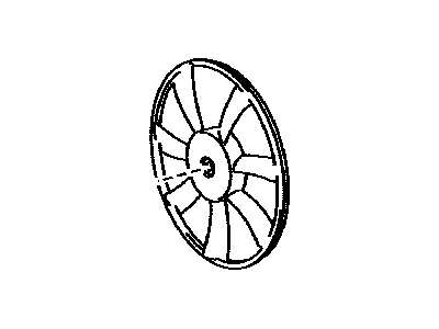 2011 Lexus HS250h Fan Blade - 16361-28410