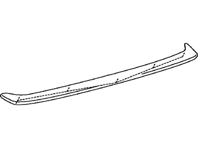 Lexus 76091-75020-C0 Spoiler Sub-Assy, Rear Upper