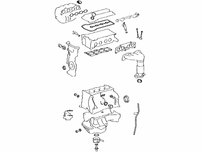 Lexus 04111-28A21 Gasket Kit, Engine Overhaul