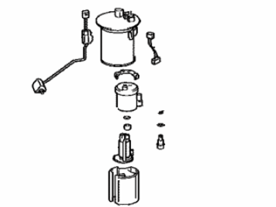 Lexus HS250h Fuel Sending Unit - 77020-75020