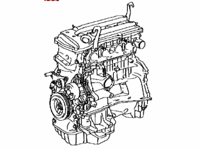 Lexus 19000-28C00 Engine Assy, Partial