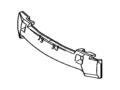 Lexus 52611-75020 Absorber, Front Bumper Energy