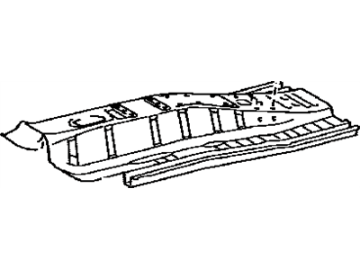 2012 Lexus HS250h Floor Pan - 58113-47900