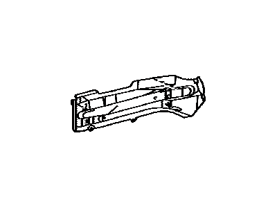 Lexus 57115-12090 Plate, Front Side Member, Outer RH