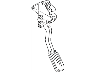 Lexus 78110-75010 Sensor Assy, Accelerator Pedal