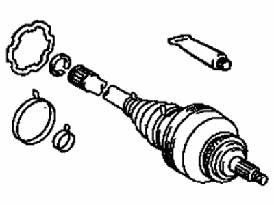 Lexus 42380-59035 Shaft Assy, Rear Drive Outboard Joint, LH