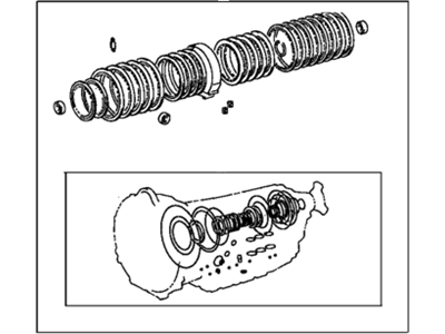 Lexus 04352-50031 Kit, Automatic Transmission Overhaul