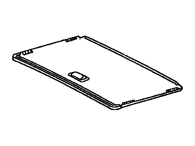 Lexus 63306-50020-B0 Trim Sub-Assy, Sunshade