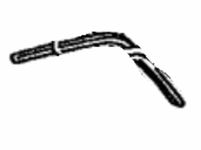 Lexus 67493-50010 Retainer, Door No.2 Weatherstrip, RH