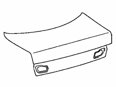 Lexus 64401-50909 Panel Sub-Assy, Luggage Compartment Door