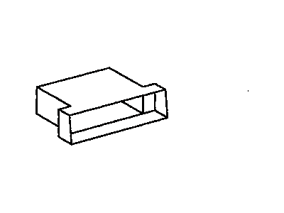 Lexus 55912-50020 Housing, Heater Control