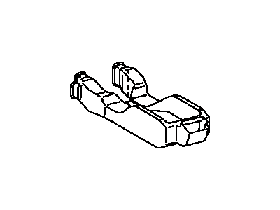 Lexus 58862-50020 Duct, Console Box, NO.2