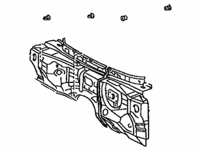 Lexus 55210-50031 Insulator Assy, Dash Panel