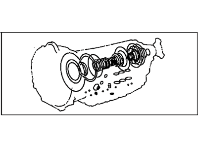 2000 Lexus SC300 Automatic Transmission Overhaul Kit - 04351-30350