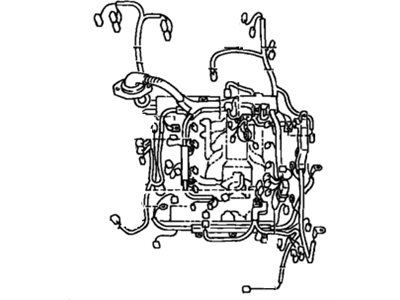 Lexus 82124-50100 Wire, Engine, NO.4