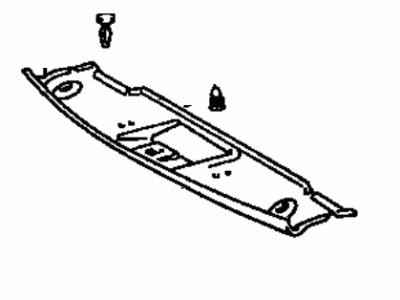 Lexus 63311-50291-A1 Headlining, Roof, Front