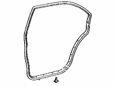 1997 Lexus LS400 Door Seal - 67872-50020