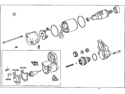 Lexus 28100-50060 Starter Assy