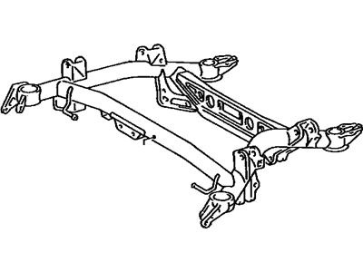 Lexus 51206-50031 Member Sub-Assembly, Rear