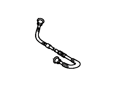 Lexus 77754-50010 Hose, Charcoal Canister Outlet, NO.1